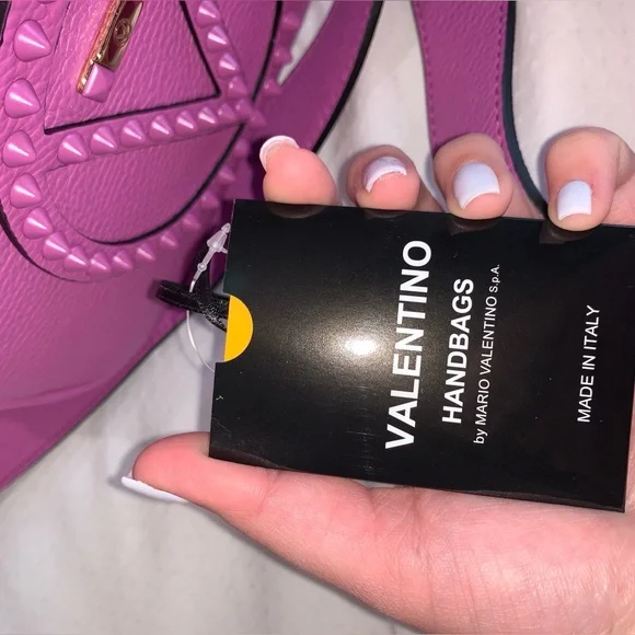 Valentino by Mario Valentino Mia Studded Crossbody Bag - Picture 6 of 15